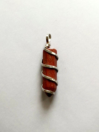 Red Jasper Point Pendant
