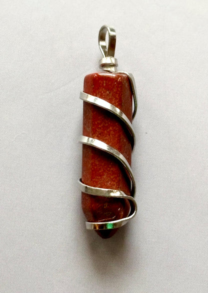 Red Jasper Point Pendant