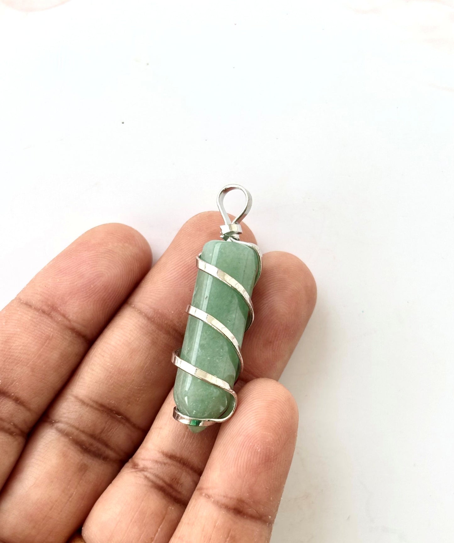 Green Aventurine Point Pendant