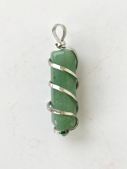 Green Aventurine Point Pendant