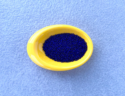 Preciosa Silver-Lined Cobalt Blue Seed Beads