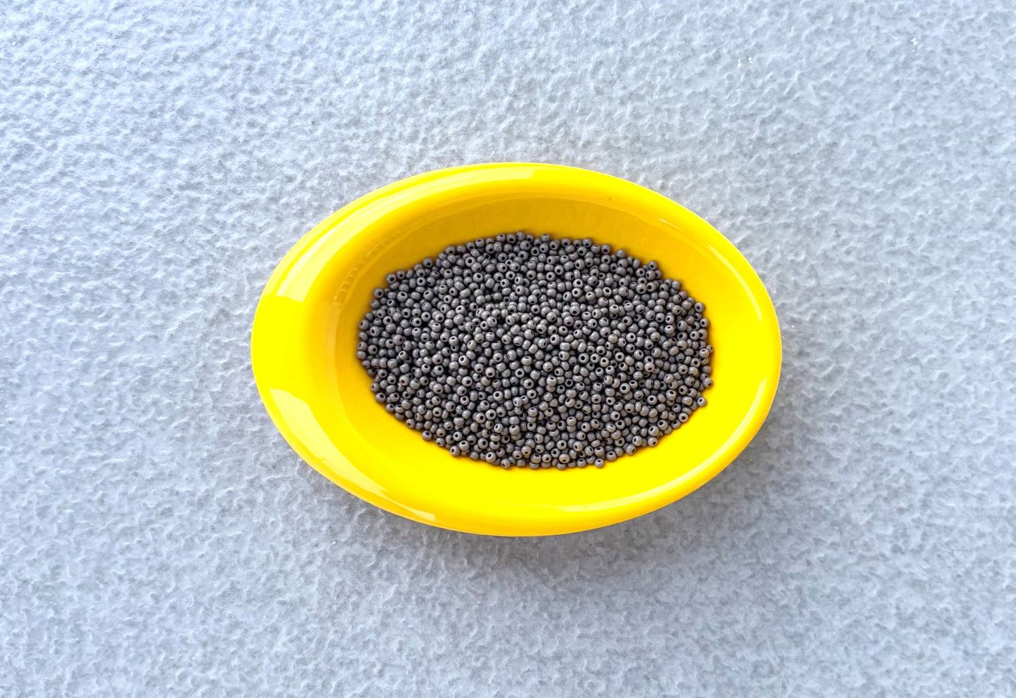 Preciosa Grey Seed Beads