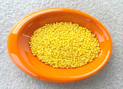 Preciosa Lemon Yellow Opaque Seed Beads