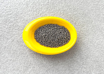 Preciosa Smoke Grey Luster Seed Beads