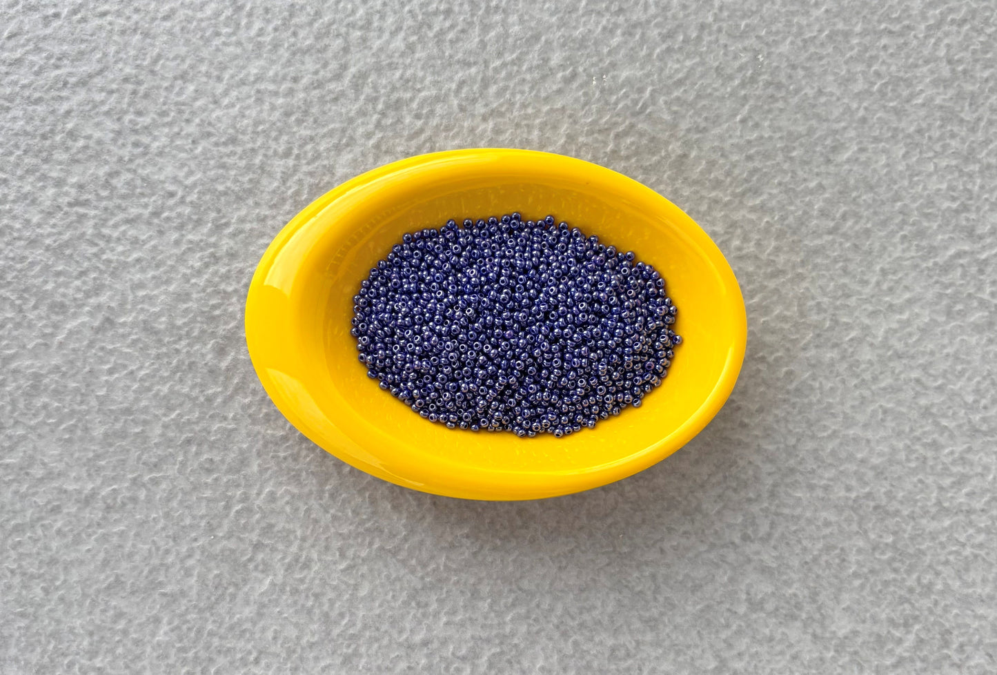 Preciosa Duracoat Galvanized Navy Seed Beads