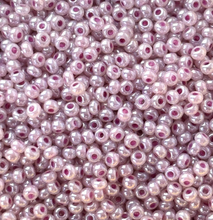 Preciosa Pearlescent Lilac Seed Beads