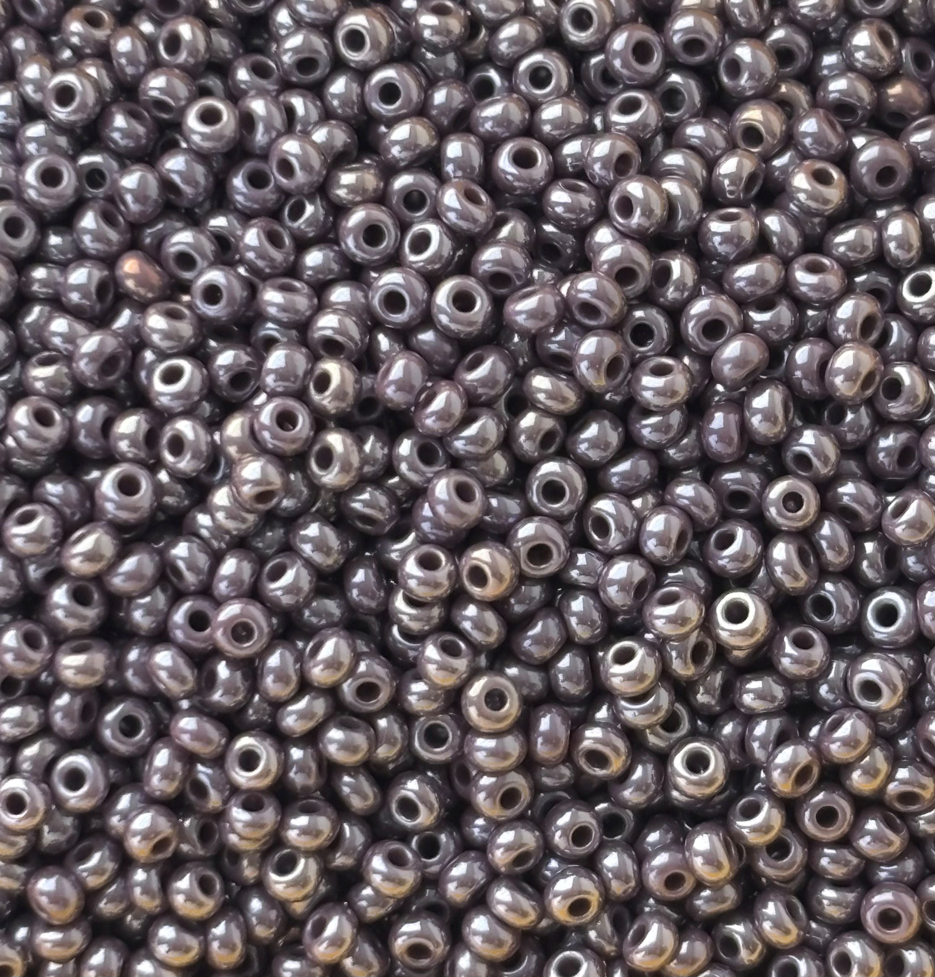 Preciosa Purple Mauve Seed Beads