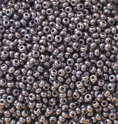 Preciosa Purple Mauve Seed Beads