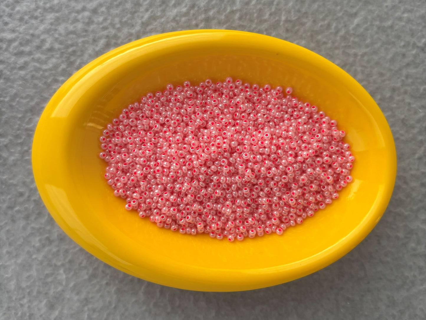 Preciosa Carnation Pink Ceylon Seed Beads
