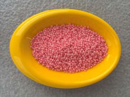 Preciosa Carnation Pink Ceylon Seed Beads