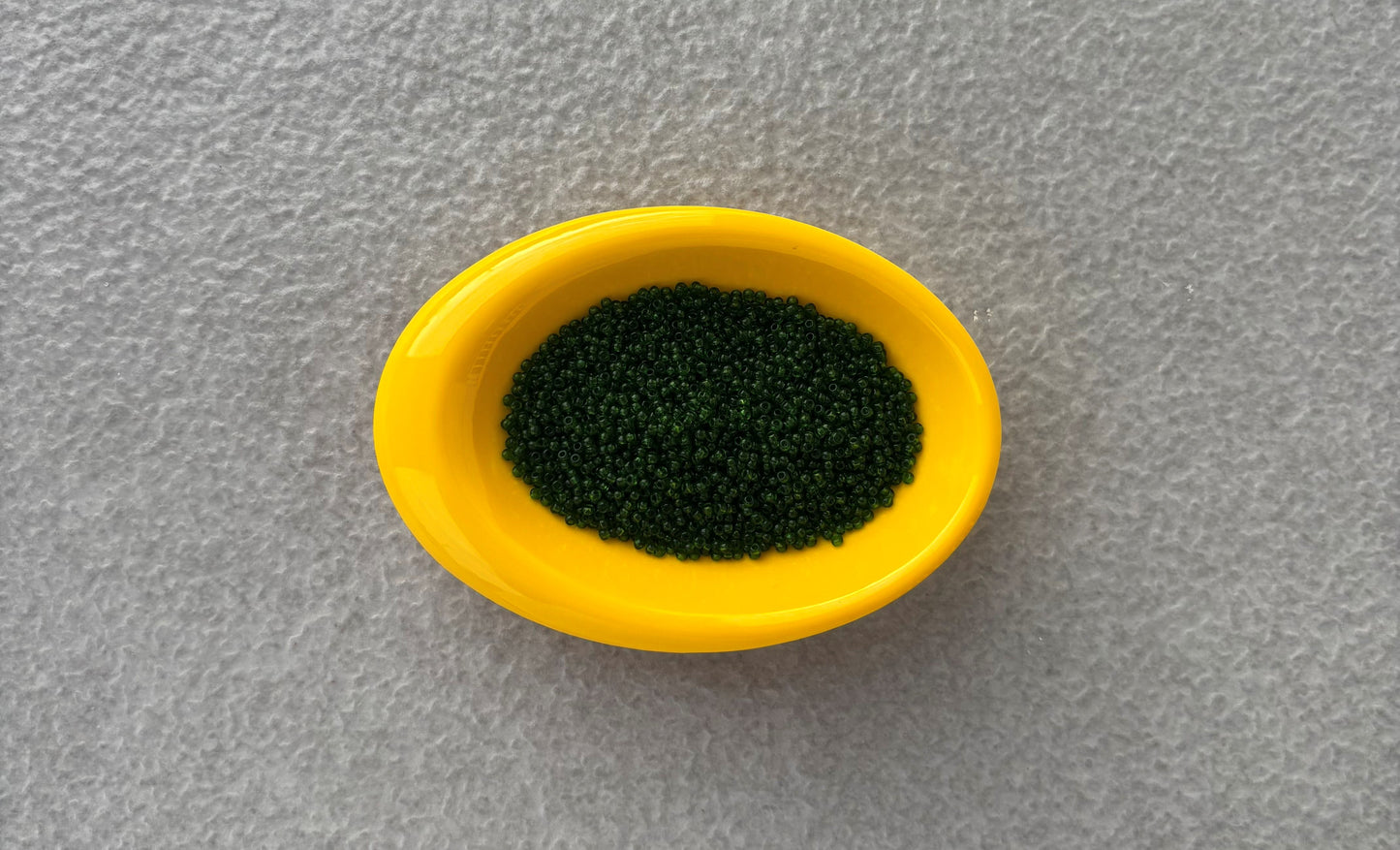 Preciosa Transparent Grass Green Seed Beads