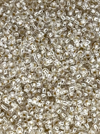 Preciosa Silver Lined Crystal Seed Beads