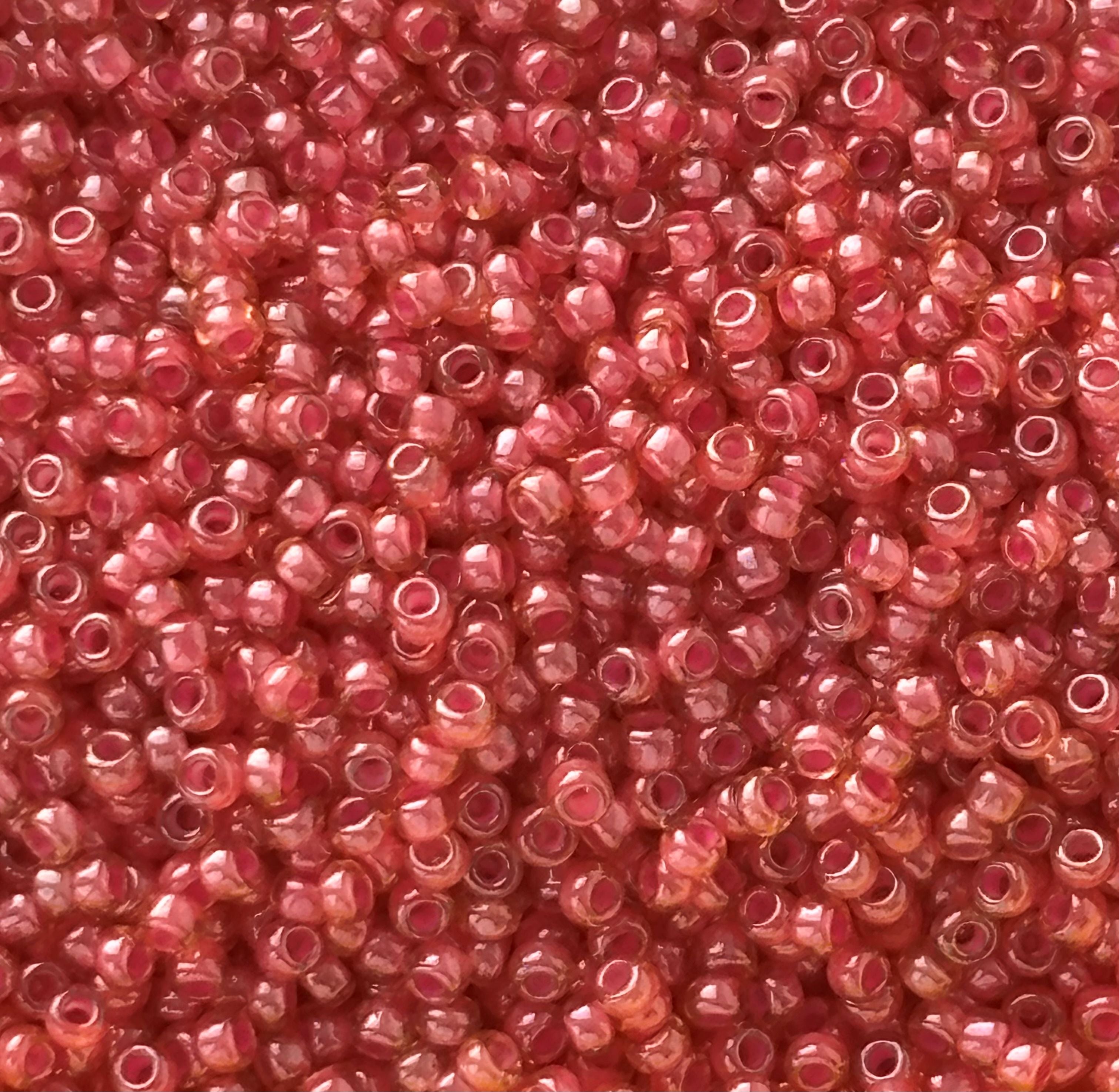 Preciosa Watermelon Red Seed Beads