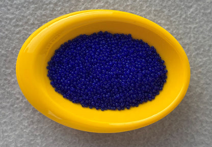 Preciosa Transparent Cobalt Blue Seed Beads