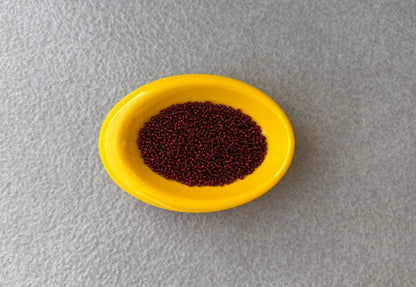 Preciosa Silver Lined Pomegranate Red Seed Beads