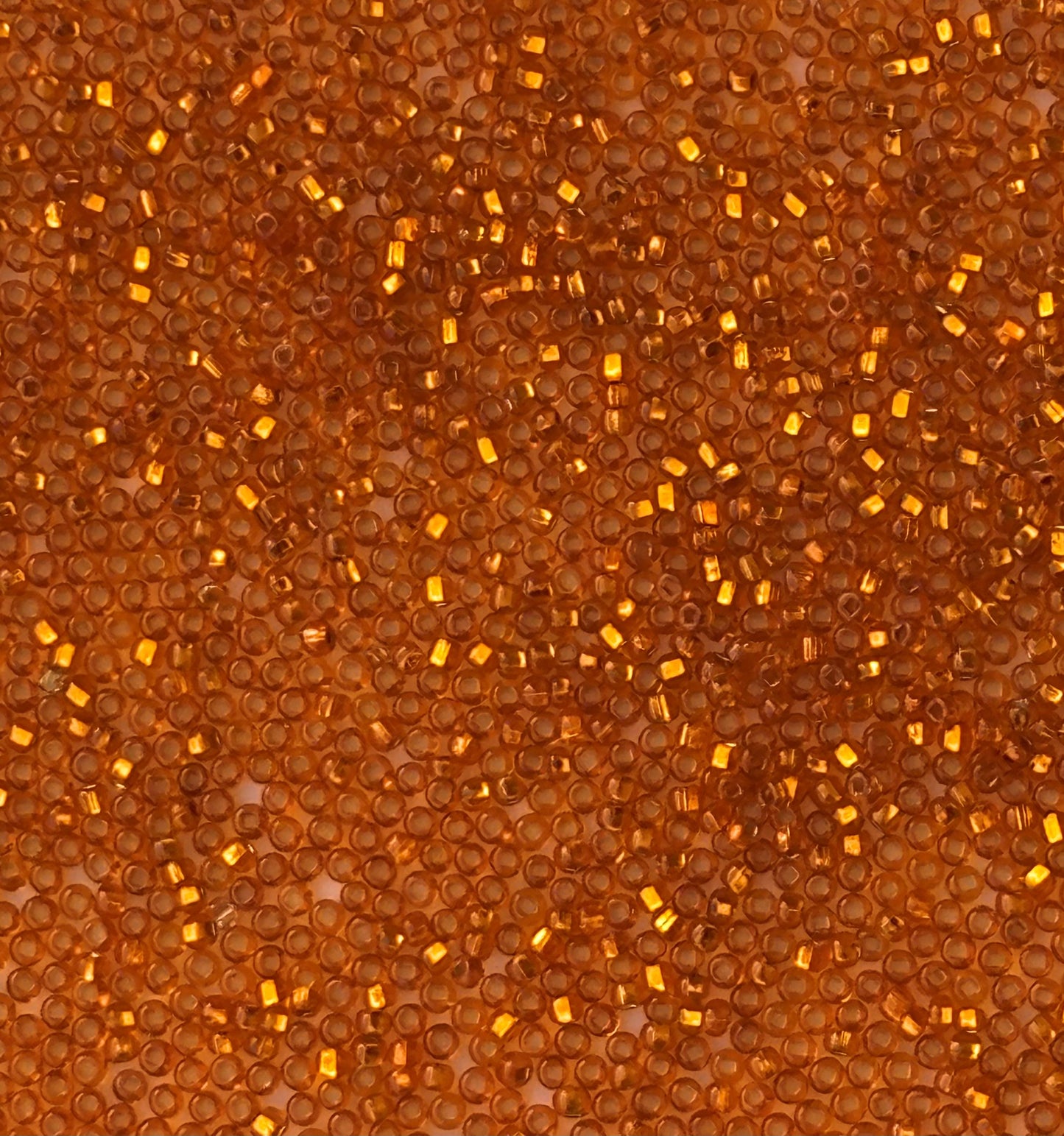 Preciosa Silver Lined Burnt Orange Seed Beads