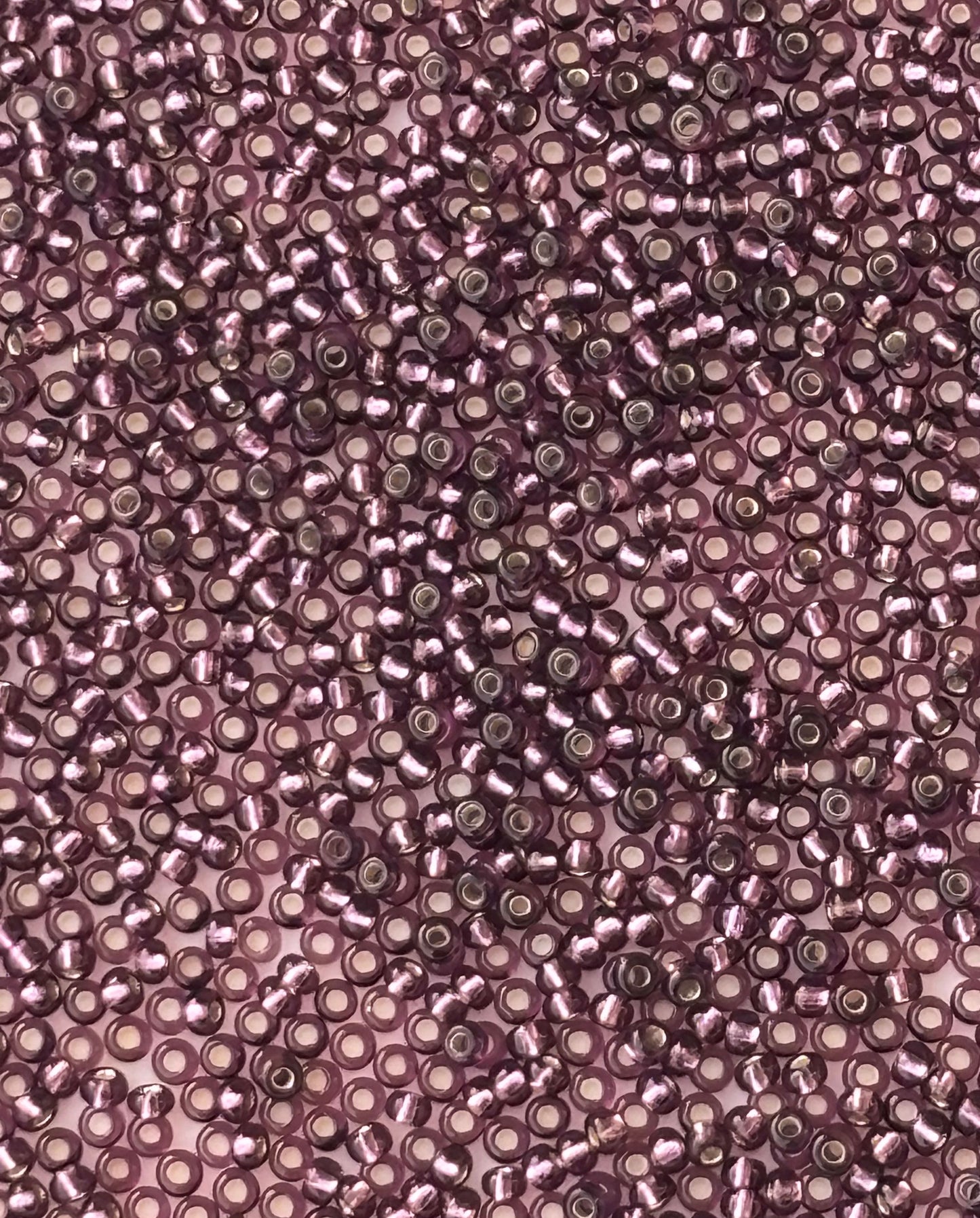 Preciosa Silver Lined Grape Seed Beads