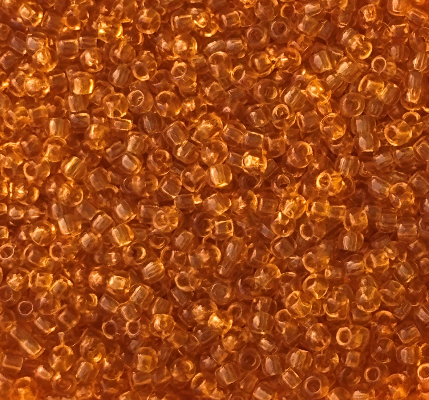 Preciosa Transparent Honey Seed Beads