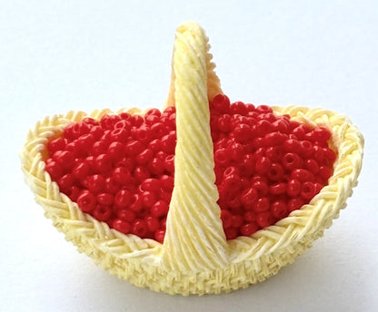 Vibrant Red Preciosa Seed Beads