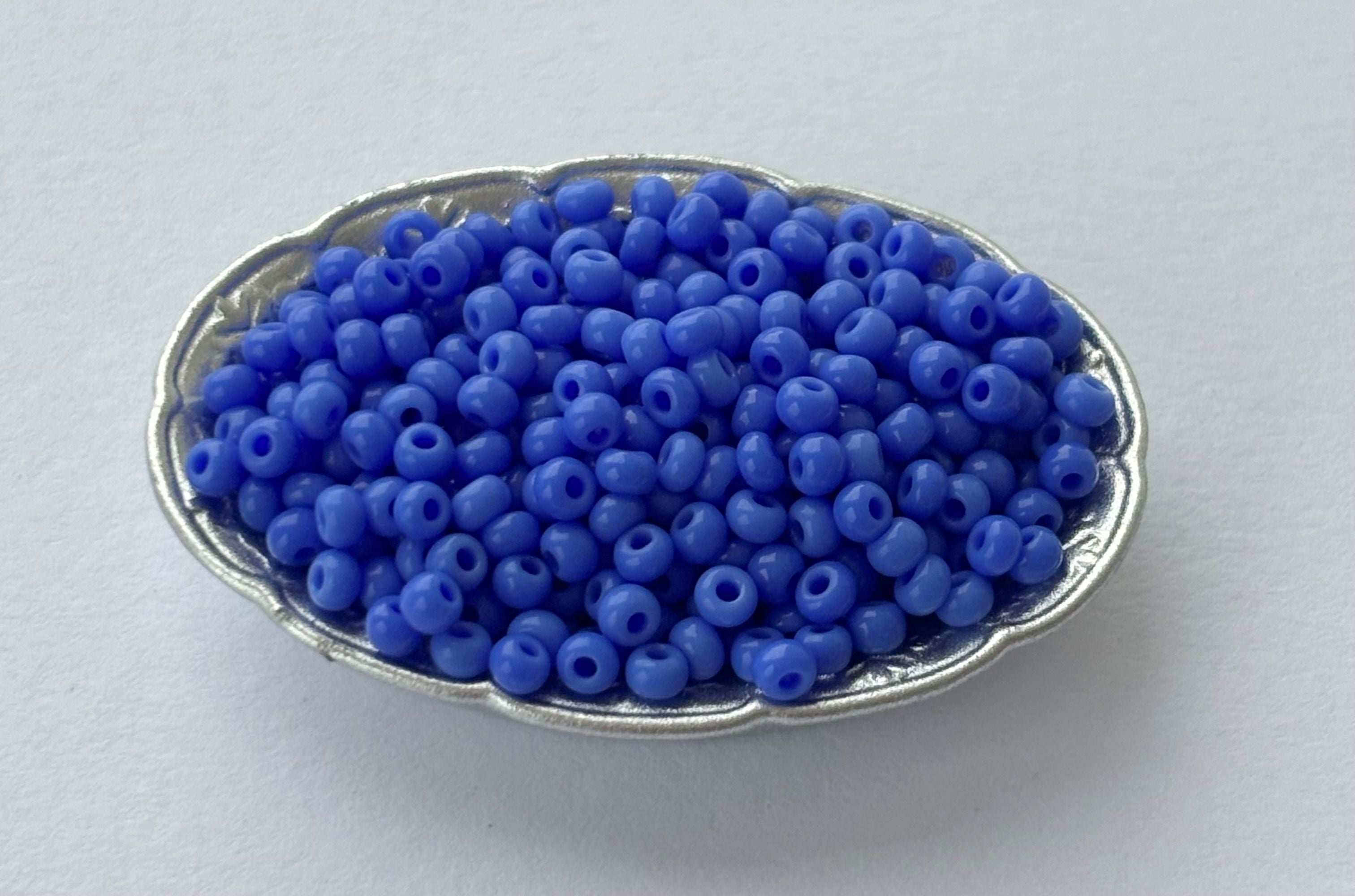 Cobalt Blue Preciosa Seed Beads