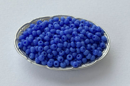 Cobalt Blue Preciosa Seed Beads