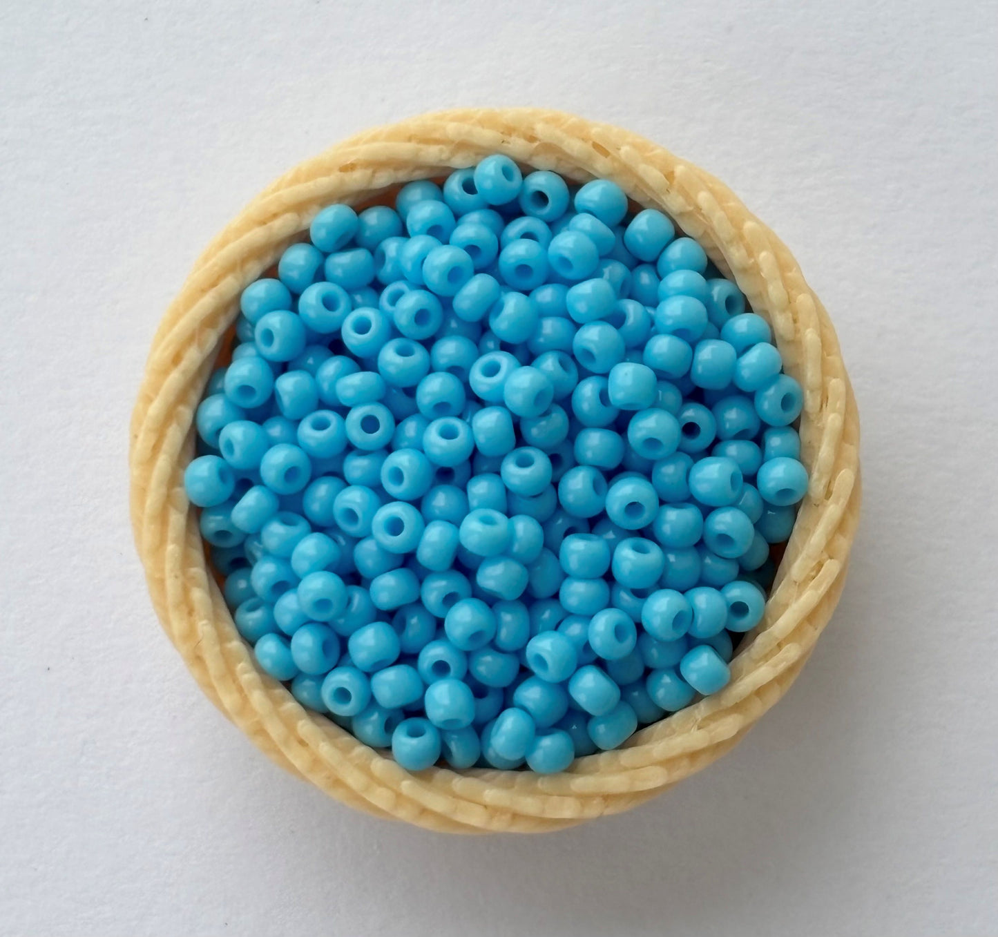 Turquoise Blue Preciosa Seed Beads