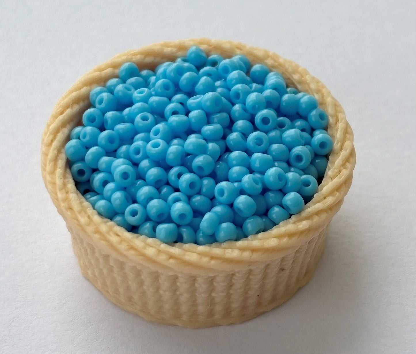 Turquoise Blue Preciosa Seed Beads