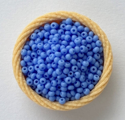Periwinkle Blue Preciosa Seed Beads