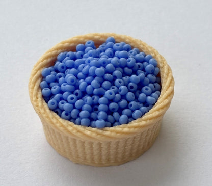 Periwinkle Blue Preciosa Seed Beads