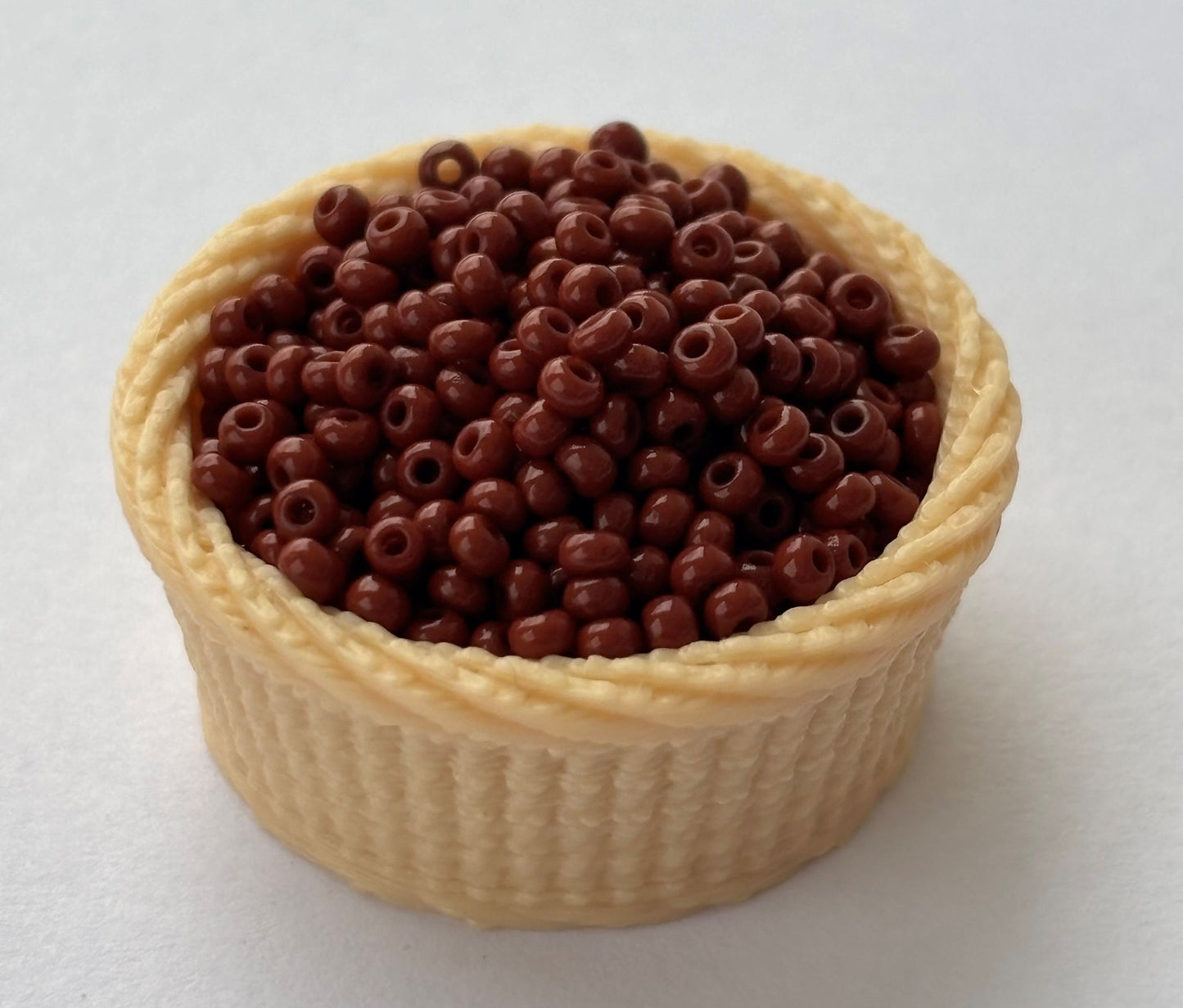 Chocolate Brown Preciosa Seed Beads