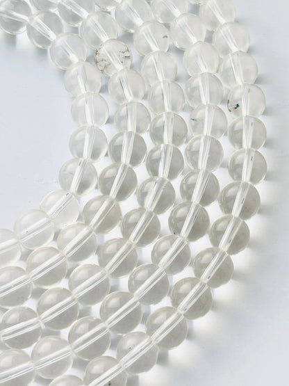Clear Transparent 10MM Glass Beads