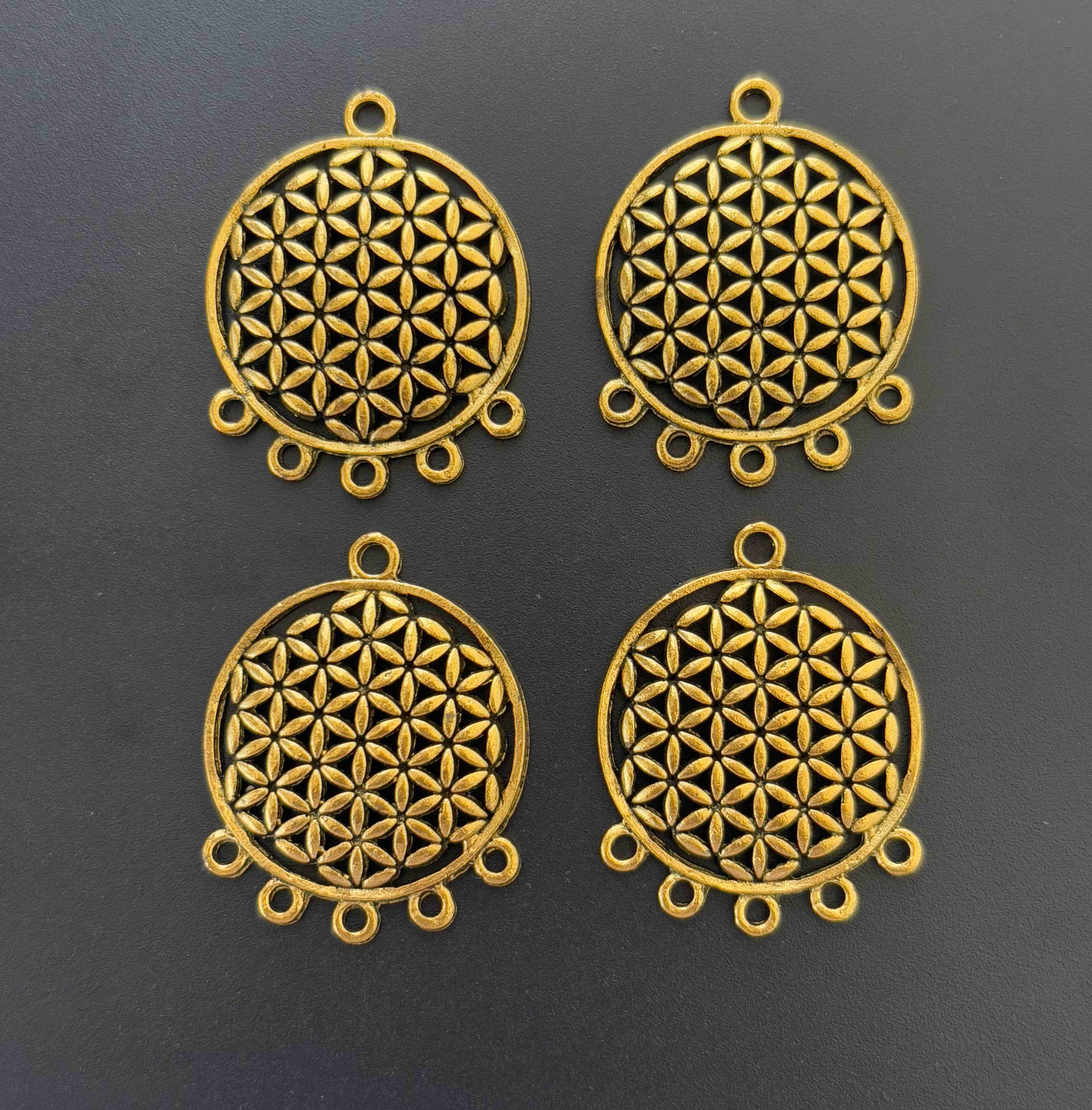 Unique Circular Jewelry Connectors