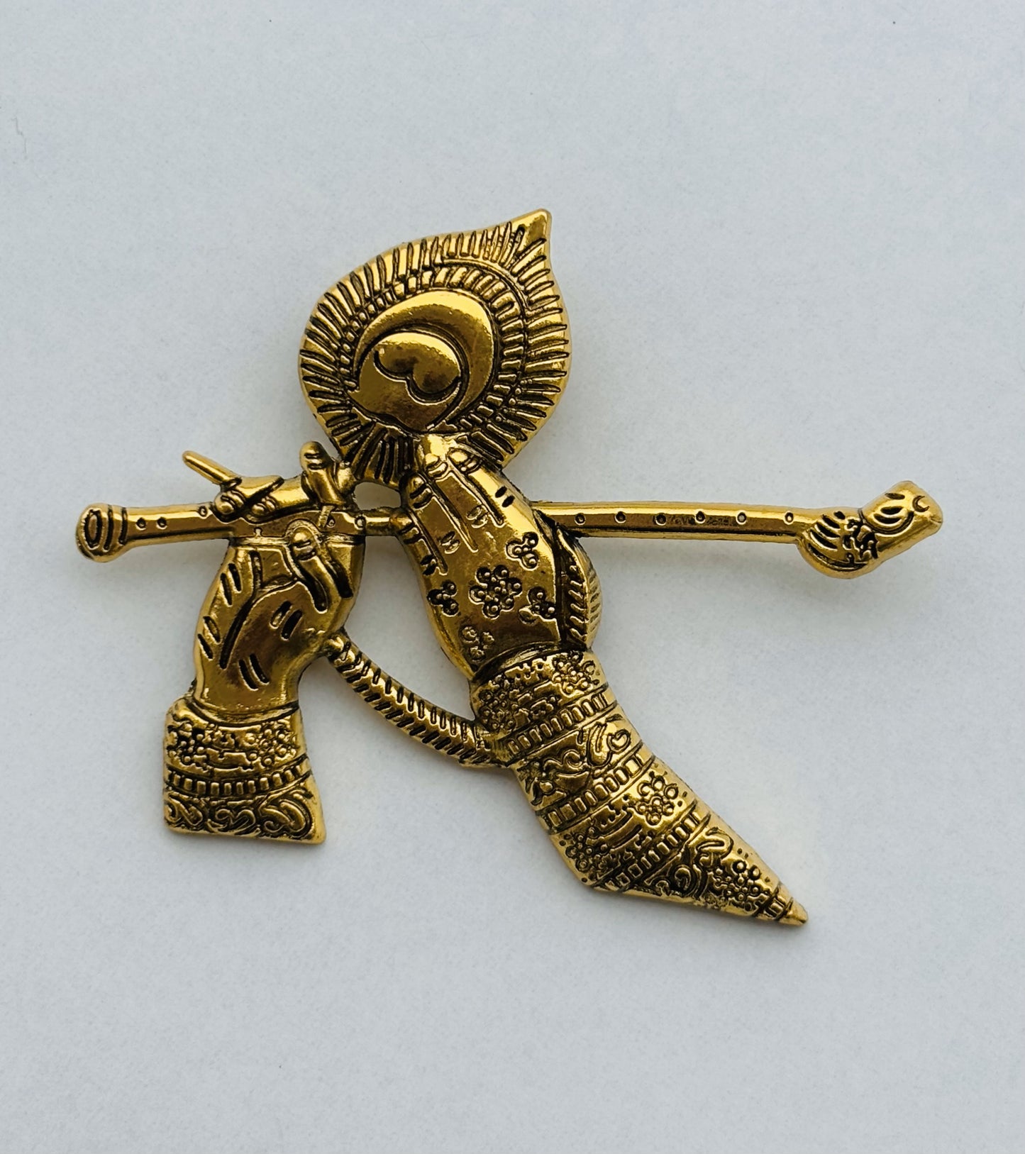 Divine Krishna Flute Pendant