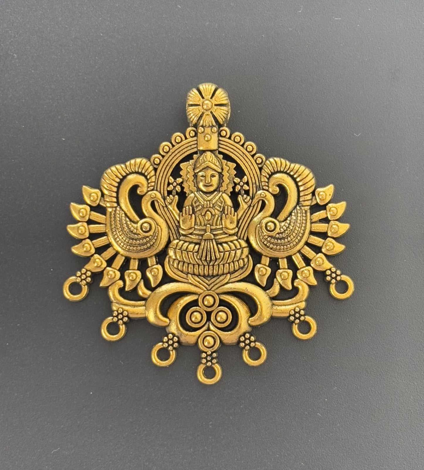 Lakshmi Peacock Pendant