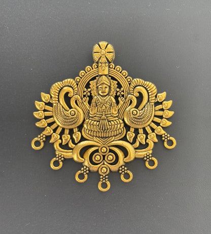 Lakshmi Peacock Pendant