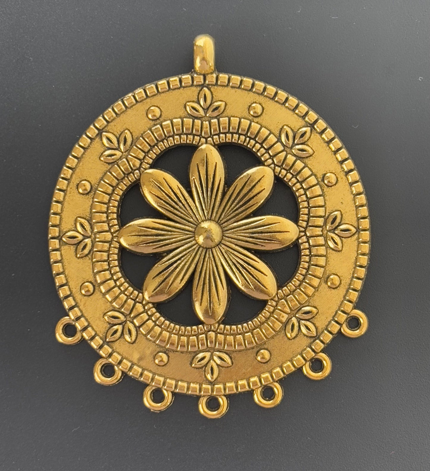 Floral Mandala Pendant