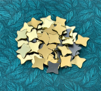 Gold Fancy Shape - Ninja Cut Mirrors