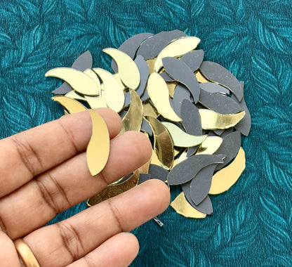 Gold Fancy Shape - Fish Cut Mirrors