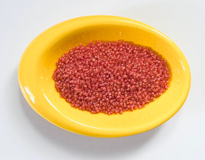 Preciosa Raspberry Seed Beads