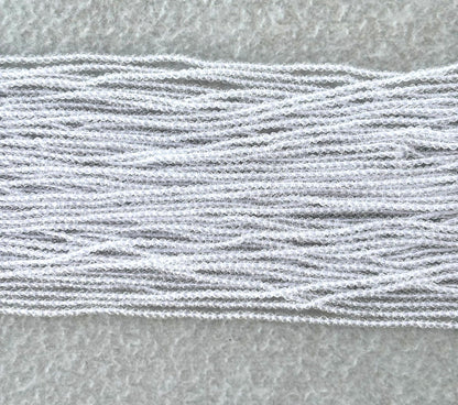 Clear White Faceted Hydro Beads - Vibrant Gemstone Strands for Jewelry Making