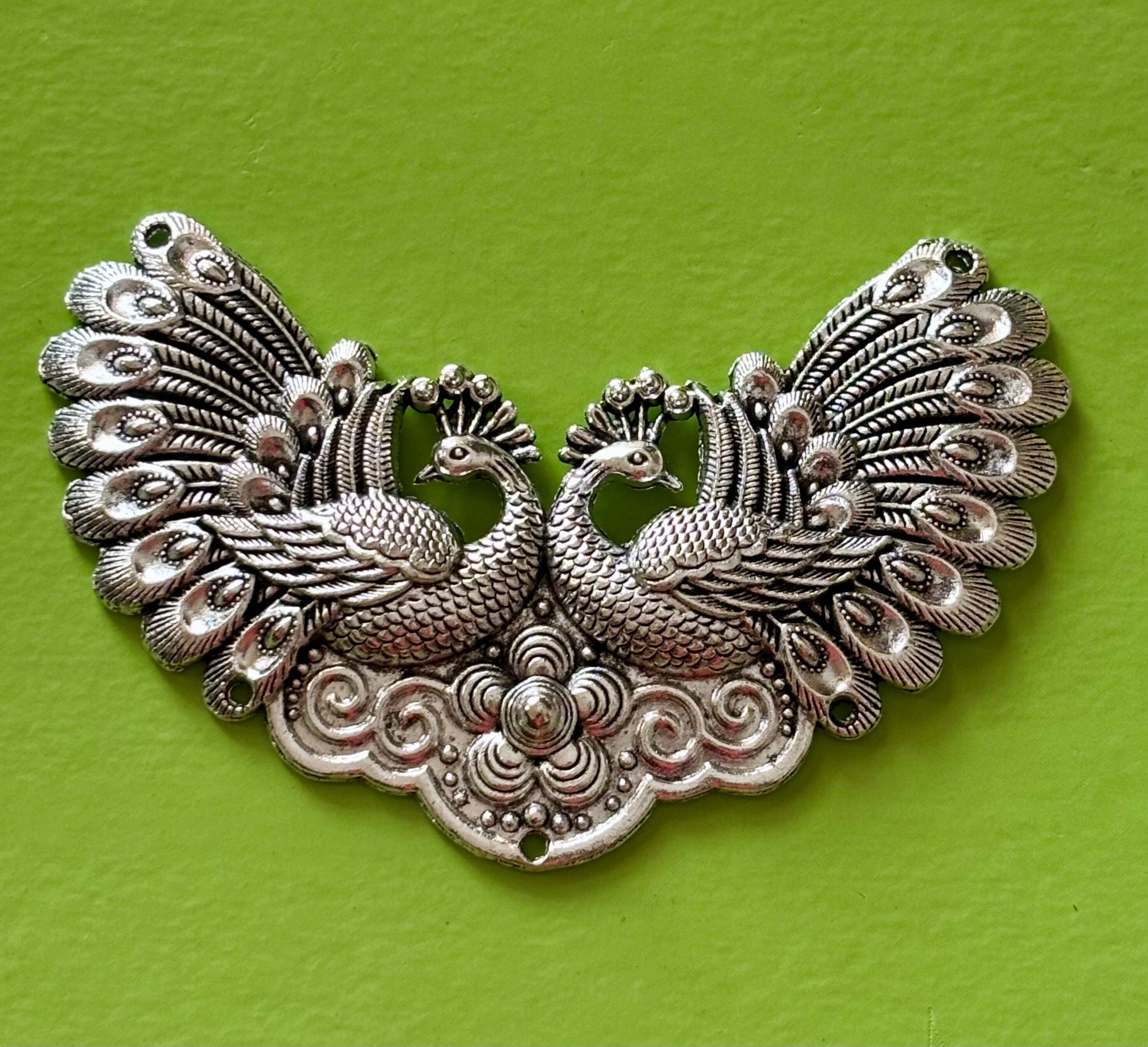 Exquisite Peacock Metal Pendant