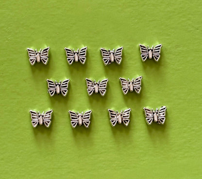 Butterfly Metal Beads for Jewelry Making