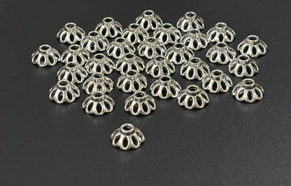 Ornate Filigree Bead Caps