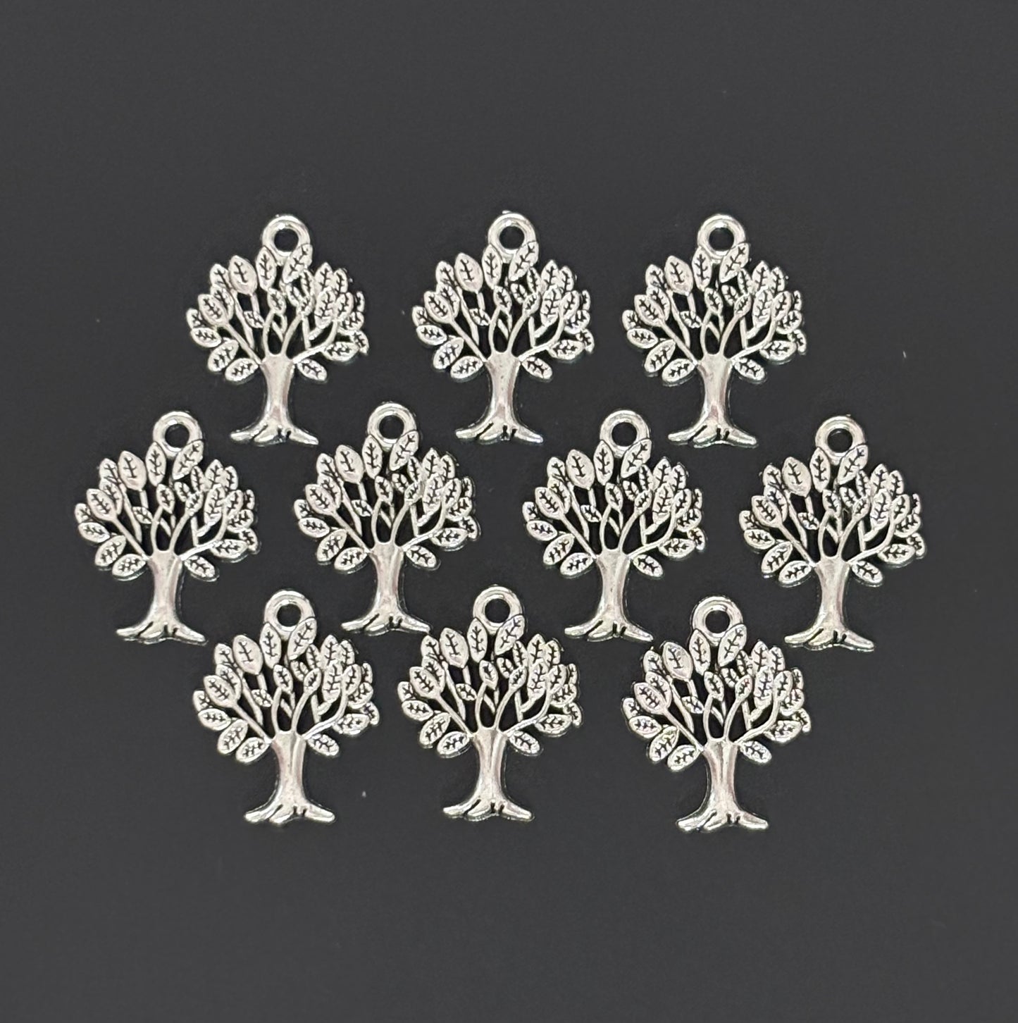 Silver Tree of Life Charms