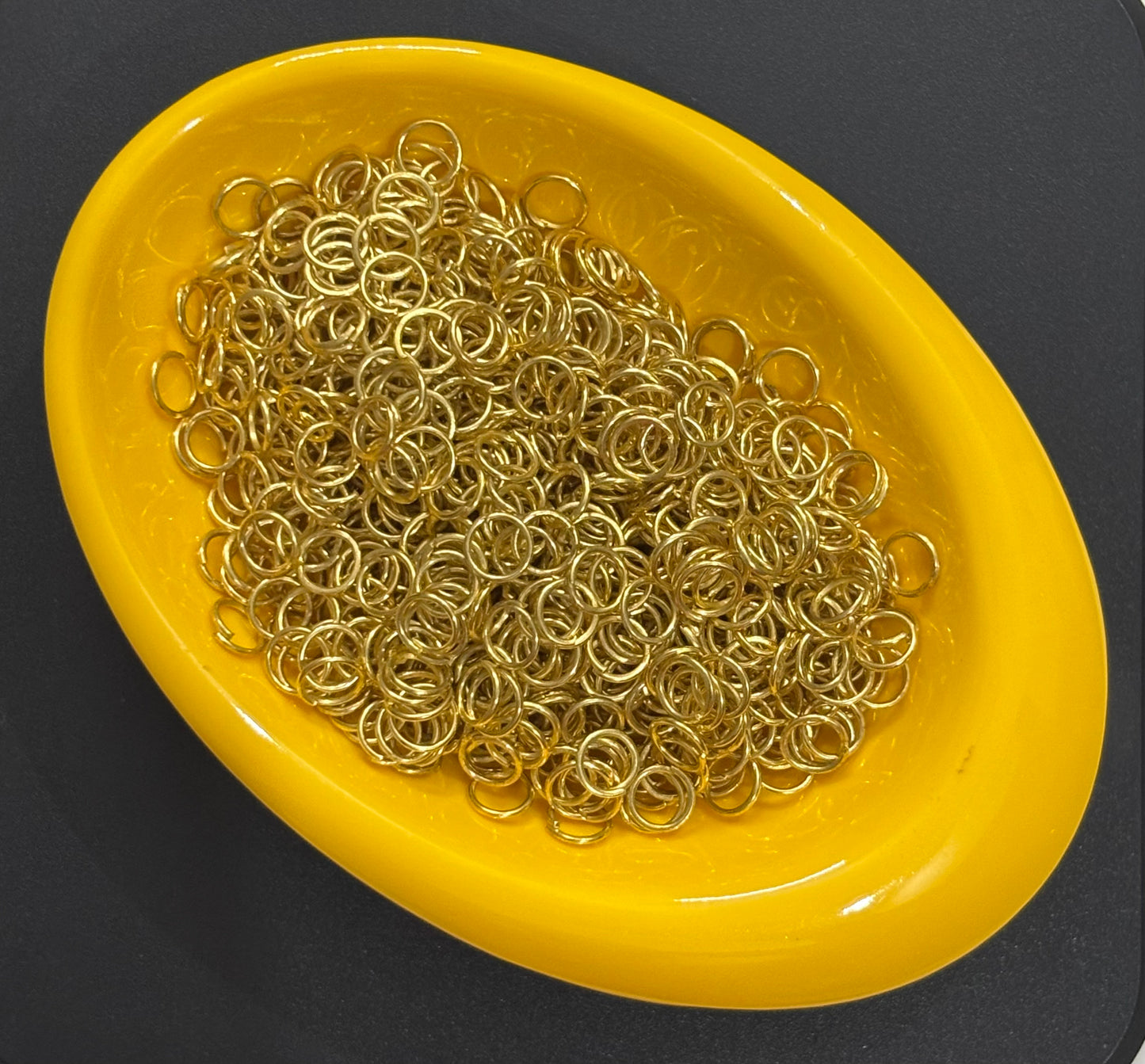 Gold Jump Rings 5MM - Small Jewelry Connectors