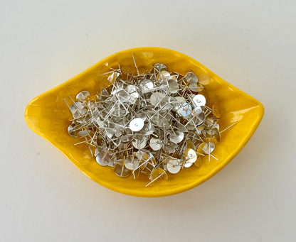 Flat Pad Earring Posts 8MM - Silver Tone Stud Earring Findings