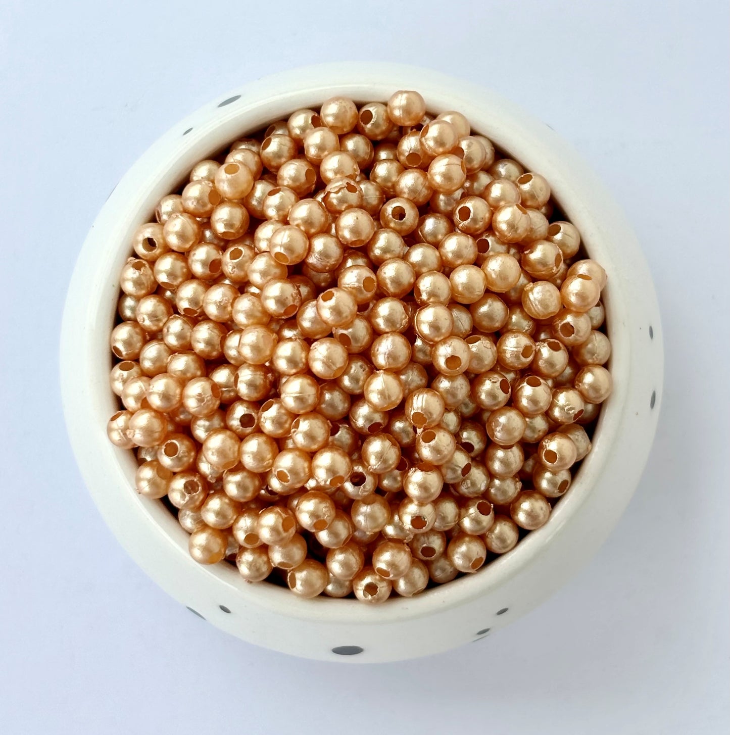 Champagne Pearl Beads 3MM