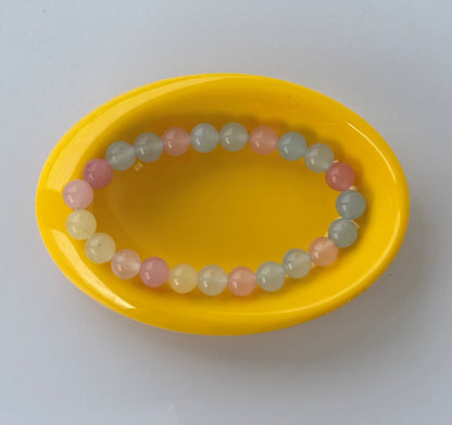 Morganite Bracelet - Divine Love and Emotional Healing Gemstone Jewelry