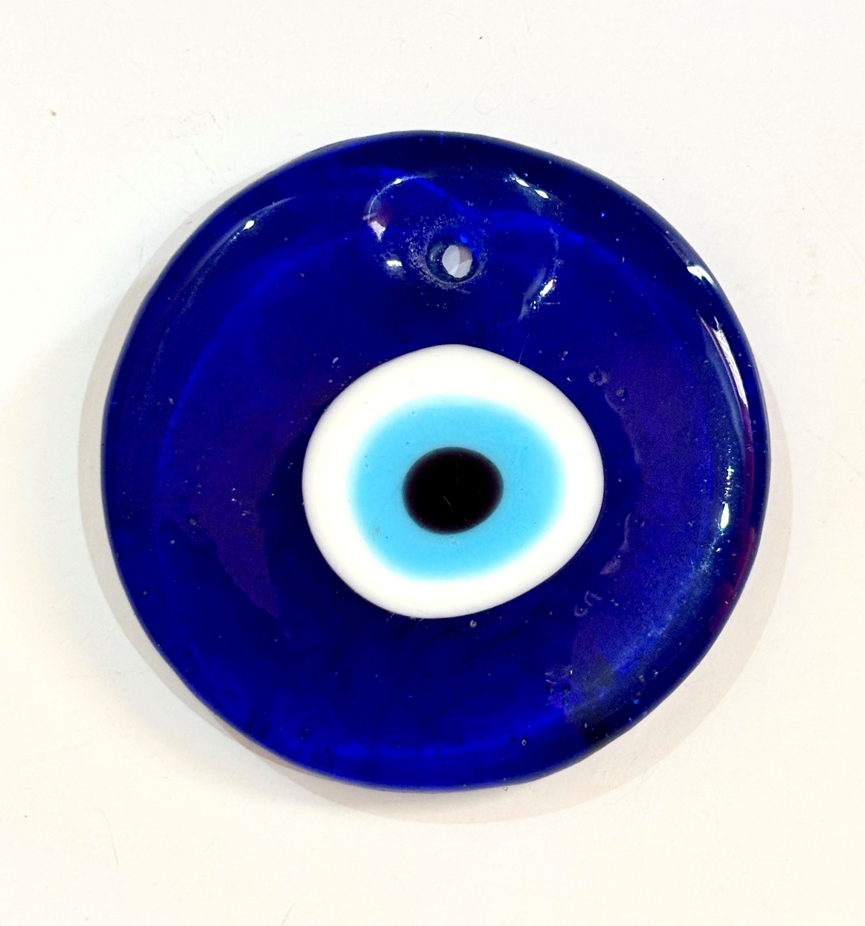 Authentic Blue Evil Eye Glass Beads 50MM - Protection and Decor Charm