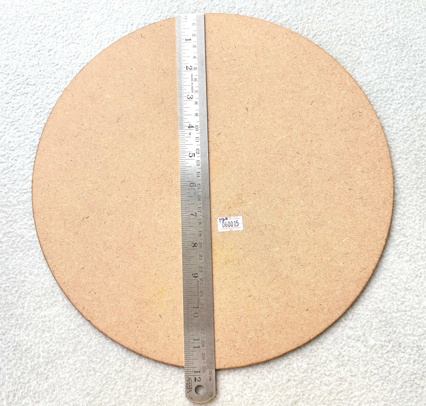 Plain Round MDF Board for Lippan Art